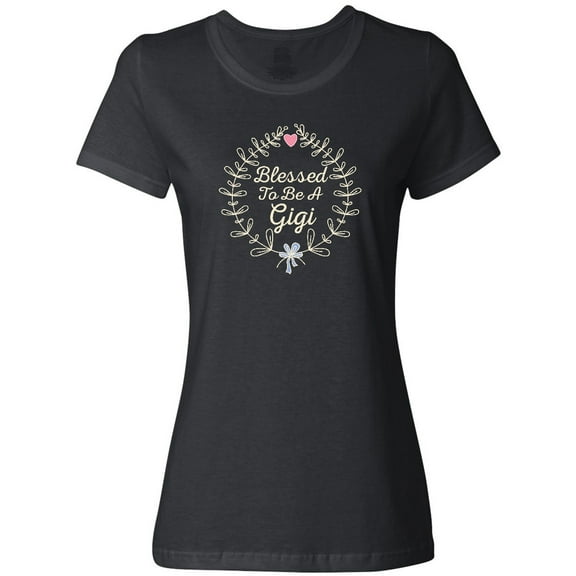 Inktastic Blessed to Be a Gigi Grandma Women's T-Shirt