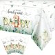 thumbnail image 1 of Mantel de plástico Tegeme Bear para baby shower, 137 x 274 cm, verde, paquete de 3, 1 of 6