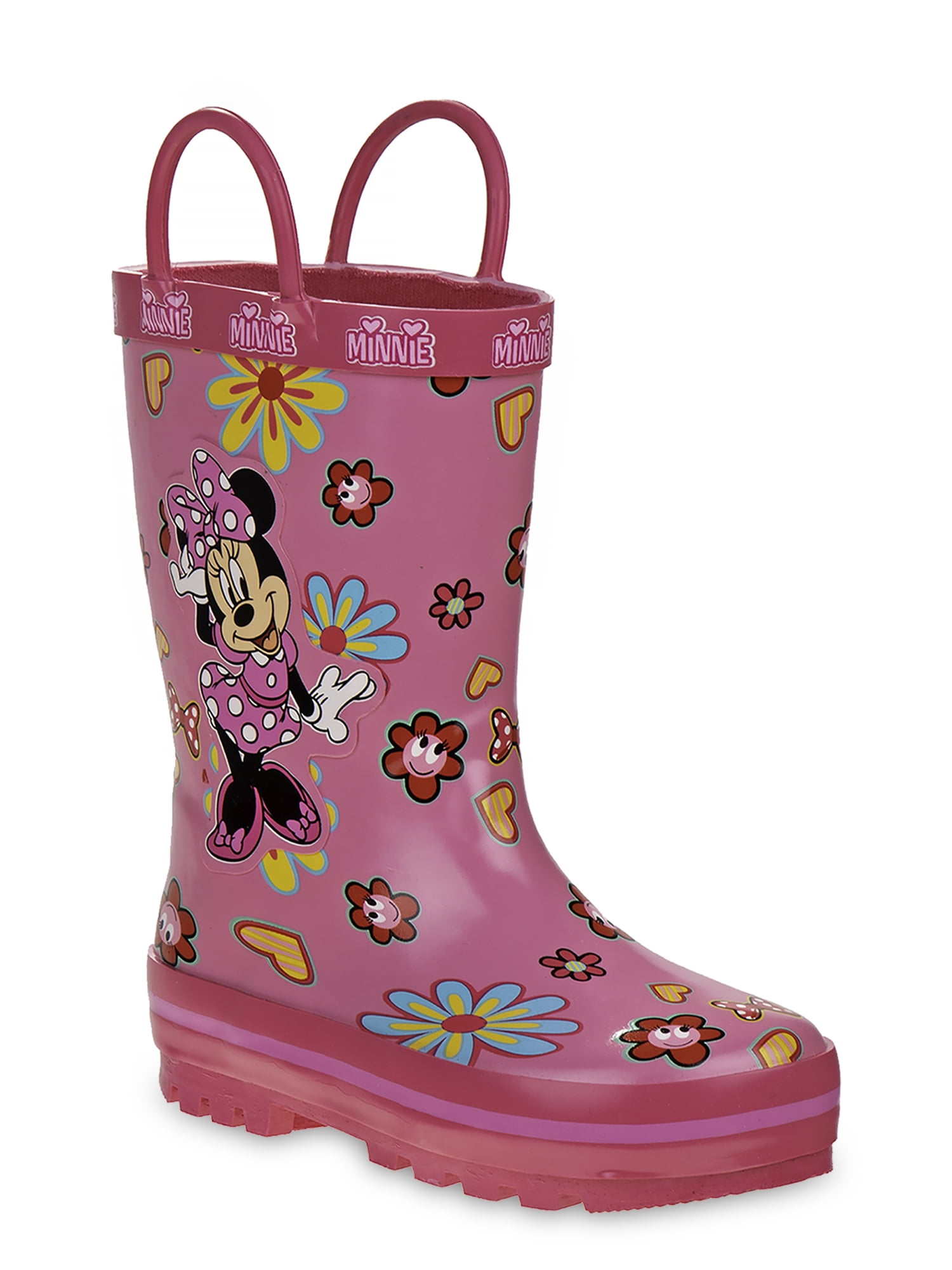 Minnie Mouse Disney Minnie Mouse Flower Power Rain Boots (Toddler