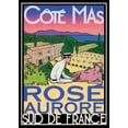 thumbnail image 2 of Got, Jean-Pierre 24x32 White Modern Wood Framed Museum Art Print Titled - Rose Aurore, 2 of 4