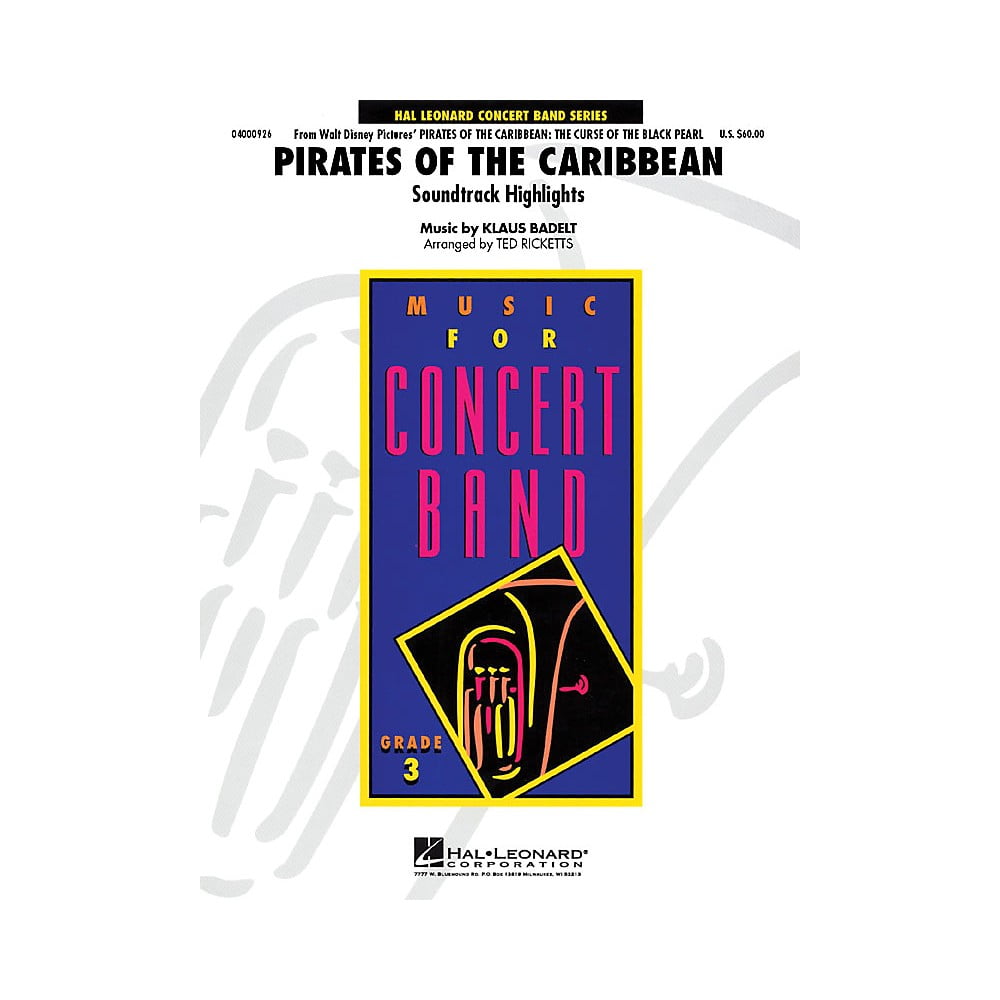 Hal Leonard Pirates of the Caribbean Young Concert Band Series Level