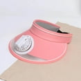 thumbnail image 2 of Miqool Kids Sun Visors Hat with Fan, Rechargeable Built-in Fan Visor Hat, Adjustable Wide Brim Visors Sports Cap, Large Area Sun Protection, 2 of 3