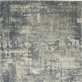 thumbnail image 4 of 4' X 6' Grey And Beige Abstract Power Loom Non Skid Area Rug, 4 of 6