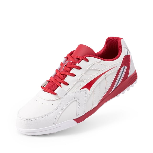 Tacos de Fútbol DREAM PAIRS para Niños Talla 13 Beige Rojo