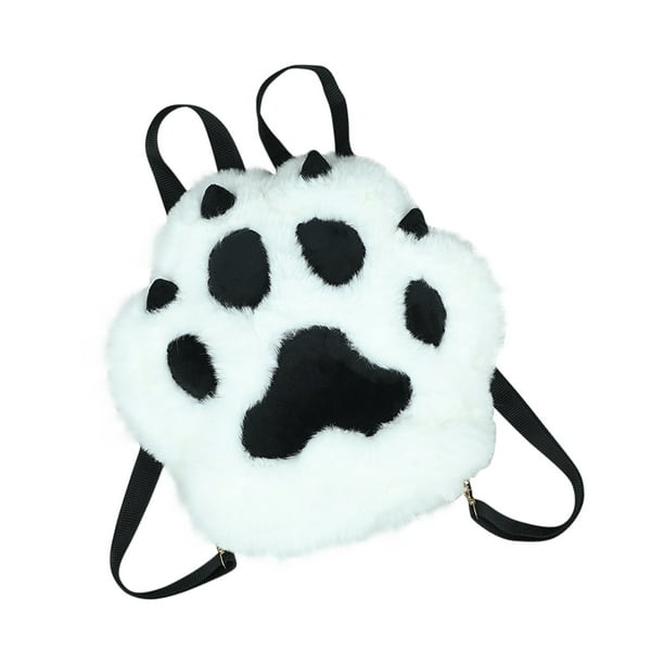 Mochila infantil con estampado de pata de perro | Mochila escolar para niños y niñas | Mochila de viaje para preescolar y guardería con correa para el pecho | 32 x 35 cm