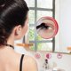 thumbnail image 4 of Espejo de baño con aumento de 5X/10X, espejo de maquillaje de belleza, espejo cosmético redondo con ventosas para maquillaje y afeitado., 4 of 5
