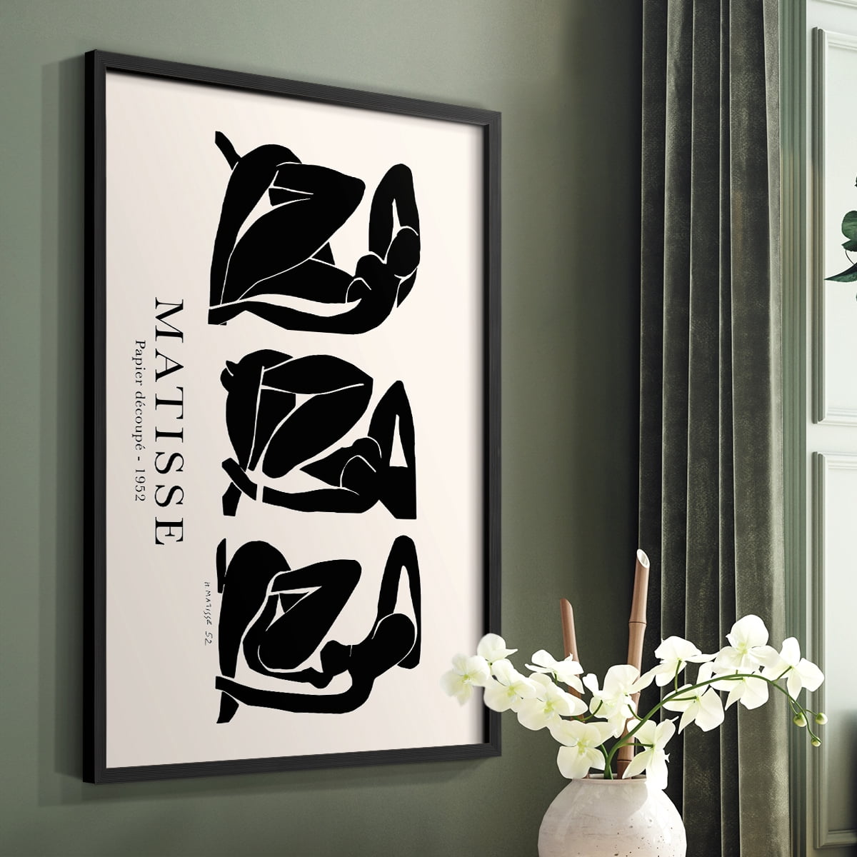 Matisse CCLXIV in Solid Wood 16 x 20 Framed Print