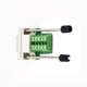 thumbnail image 3 of Conector tipo 4xDB9 Adaptador hembra de 9 pines Baoblaze Módulo de terminales 4 piezas Negro, 3 of 5