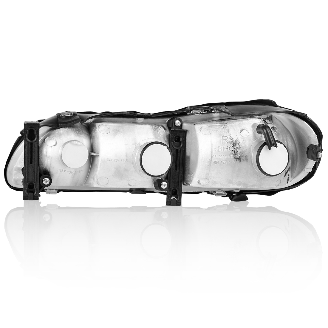 RVNI Headlights Assembly for Chevy Malibu 1997-2003 Halogen Bulb ‎Front Headlamp Replacement Pair