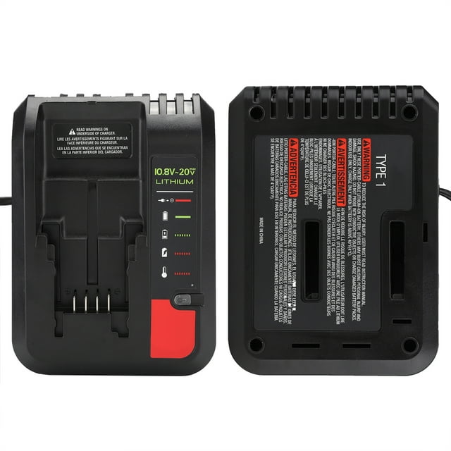 Lithium Ion Battery Charger, for CABLE 10.8-20V, with Fast Charging Capability for Maximum Efficiency