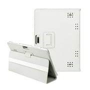UsRHHA Leather Cover Case for 10-10.1 Inch Android Tablet, Flip Stand Case with Horizontal Viewing Stand, Tablet Protector Case
