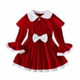 thumbnail image 2 of LSLJS Ensemble de Robe Sans Manches pour Filles Automne et Hiver Robe à Capuche Ensemble Deux Pièces, 2 of 9