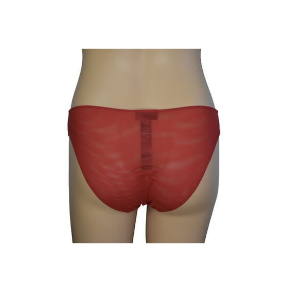 La Perla Women's Red Mesh Silk Brief (XS)