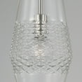 thumbnail image 3 of 1 Light Pendant In Transitional Style-14.25 Inches Tall And 7 Inches Wide-Brushed Nickel Finish    -Traditional Installation Capital Lighting, 3 of 9