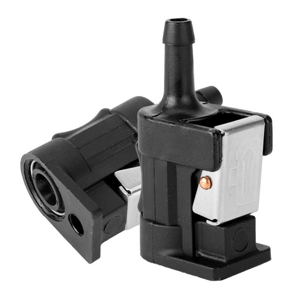 Female Fuel Line Quick Connector, Motor Fuel Connector Aluminum+ABS