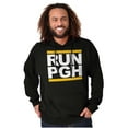 thumbnail image 5 of Run Pittsburgh Pennsylvania PA Hoodie Sweatshirt Women Men Brisco Brands S, 5 of 6