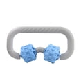 thumbnail image 2 of Muscle Roller 2-Wheel Handheld Muscle Relief Body Massage Roller Muscle Massager, 2 of 7
