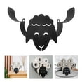 thumbnail image 2 of Animal Standing Iron Bathroom Tissue Toilet Paper Holder , Sheep, 36x12.5x21.5cm, 2 of 7