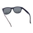 thumbnail image 4 of Kids Size Patriotic American USA Flag Print Classic Hipster Horn Rim Plastic Sunglasses Flag Arm, 4 of 4