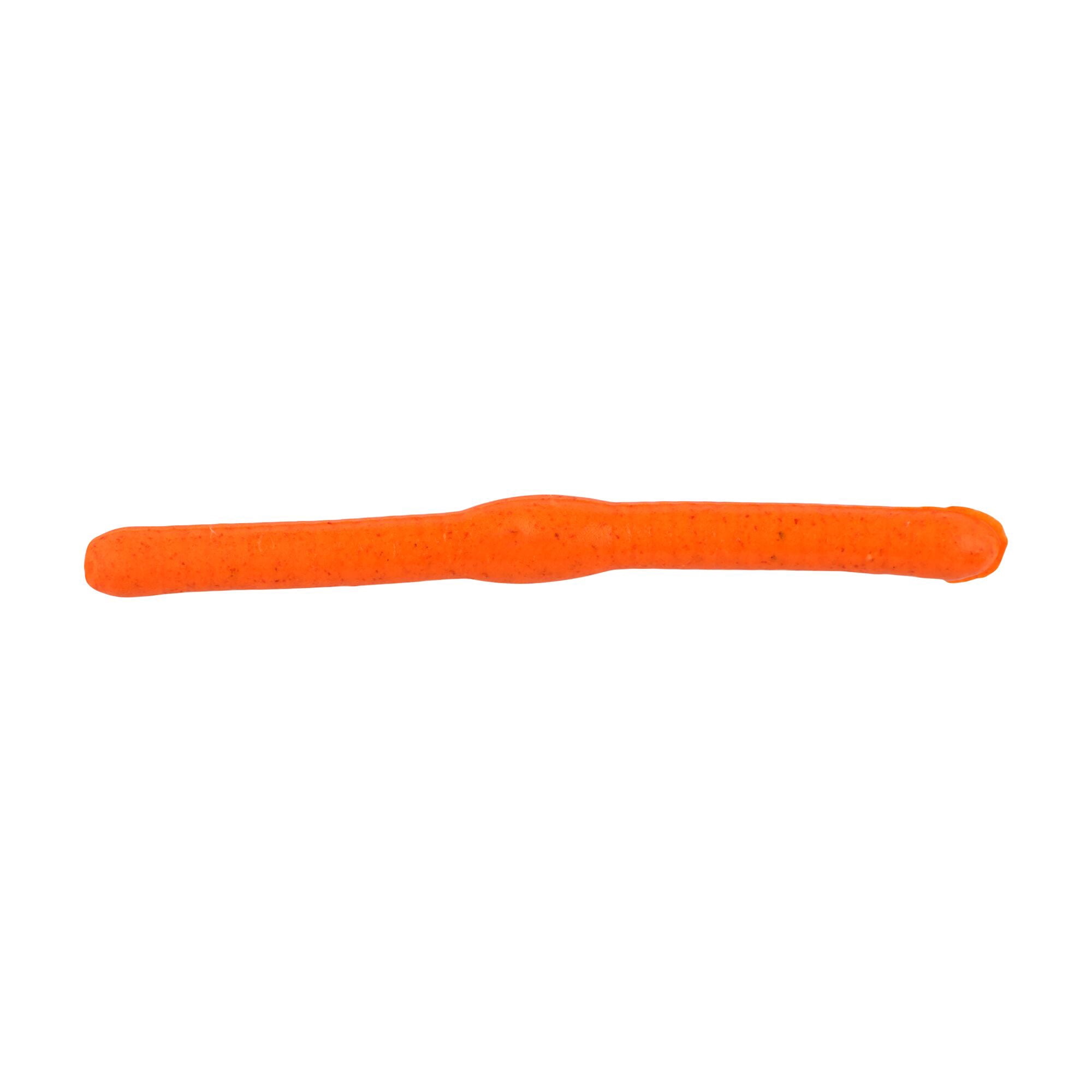 Berkley Gulp!® Fat Floating Trout Worm, 2 in, Worms, Fluorescent Orange (10 Count)