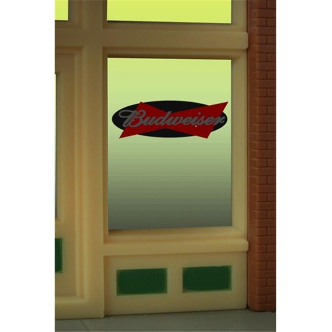 Miller Engineering MIL8815 Budweiser Animated Neon Style Sign Billboard