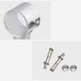 thumbnail image 4 of 2 piezas de soporte de tubo redondo plateado, soporte de techo, soporte para barra de ducha, soporte para cortina de baño, varilla de tubo, 4 of 5