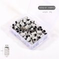 thumbnail image 1 of Especial para anillo de lijado de uñas en caja Lijadora de uñas blanca negra marrón anillo de lijado de uñas con rodamiento, 1 of 6