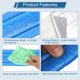 thumbnail image 4 of Moldura autoadhesiva 3D Uxcell de 90"x3.4" flexible para sellado de huecos en espejos de pared, puertas y armarios, azul, 4 of 6