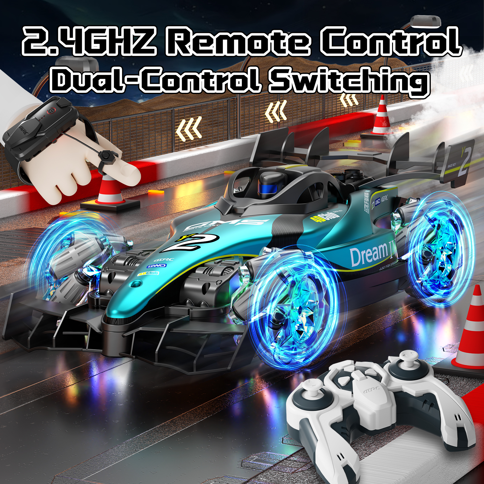 Bkaxh 1:12 4WD High-Speed Drift RC Car photo 4