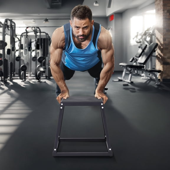 KFFKFF 12/18/24/30 Inch Plyometric Jump Box Fitness Exercise Plyo Box Step Cross