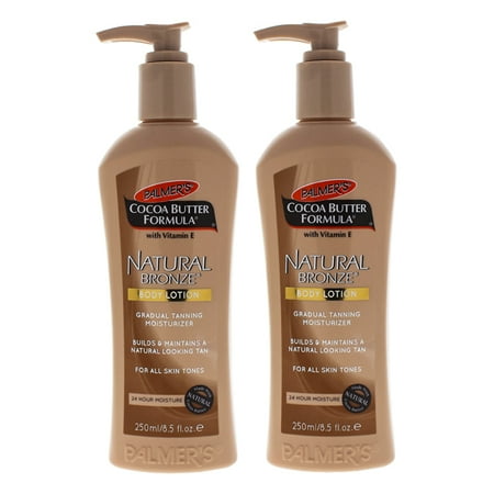 Cocoa Butter Natural Bronze Body Lotion - Pack of 2 by Palmers for Unisex - 8.5 oz Body Lotion