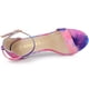 thumbnail image 5 of Mujer Tie Dye Tobillo Correa Stiletto Tacones altos Sandalias Azul Rosa US 10/UK 8/EU 41, 5 of 5