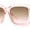 Pink / Brown, variant on SA106 Womens Mod Oversized Square Cat Eye Sunglasses Tortoise Brown
