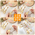 thumbnail image 3 of 6Pcs Beadable Beer Opener Reusable Bottle Decorative Beaded for Bartenders DIY Bead, 3 of 6