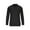 Black, variant on UVEASISHA Men's Shawl Collar Pullover Sweater Regular Fit Casual Button Mock Neck Knit Sweaters Knitted Soft Long Sleeve Winter Sweatshirt with Elbow Patches Gray XL