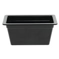 thumbnail image 3 of HUBERT® Serving Bowl Display Bowl 1/3 Black Melamine - 12 1/2 L x 6 3/4 W x 6" H, 3 of 5