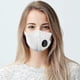 thumbnail image 4 of 5 Pack Reusable Face Masks with Air Valve and Ear Loops, Breathable, Soft, Washable, Durable for Daily Public Use, 4 of 4