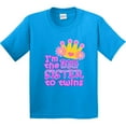 thumbnail image 3 of Inktastic I'm the Big Sister to Twins. Youth T-Shirt, 3 of 5