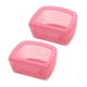 thumbnail image 4 of Cuencos para Perros Jinwen Plato Alimentador de Agua Sin Fugas 2 Piezas Rosa, 4 of 8