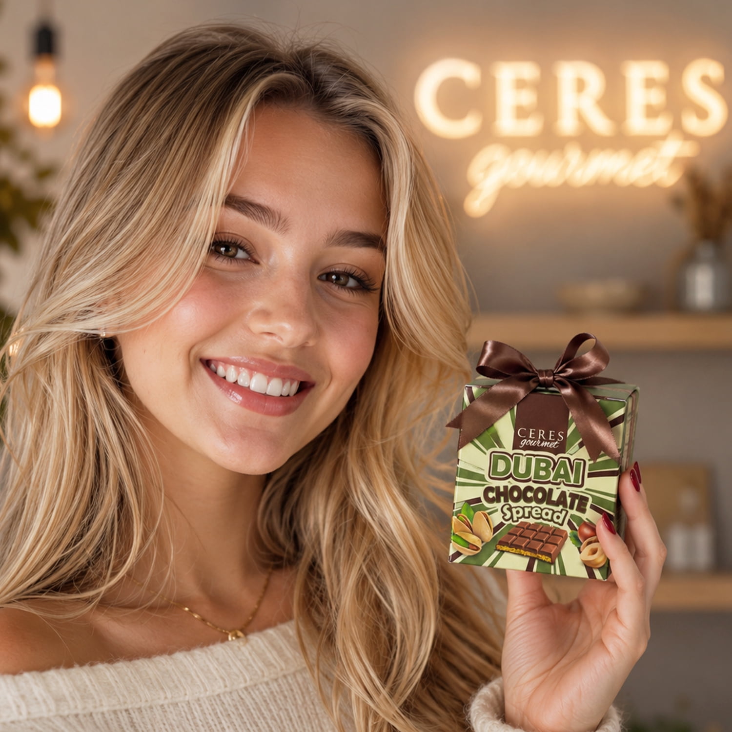 Ceres Gourmet Chocolate Spread Pistachio Kataifi 6.35 oz