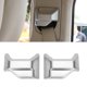 thumbnail image 5 of Embellecedor de cubierta de botón para cinturón de seguridad de asiento delantero, cromado, 2 uds., apto para Mercedes Benz Clase G 2019-2020, 5 of 8
