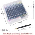 thumbnail image 2 of Watercolour Paint Brush Marker Pens Set 24 pcs Watercolour Brush Pen with two Refillable Water Pen Water Based, 2 of 3