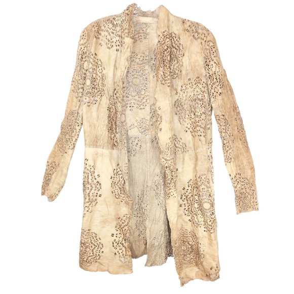 Salvatore Santoro Women's Stone Sone Long Jacket - 8