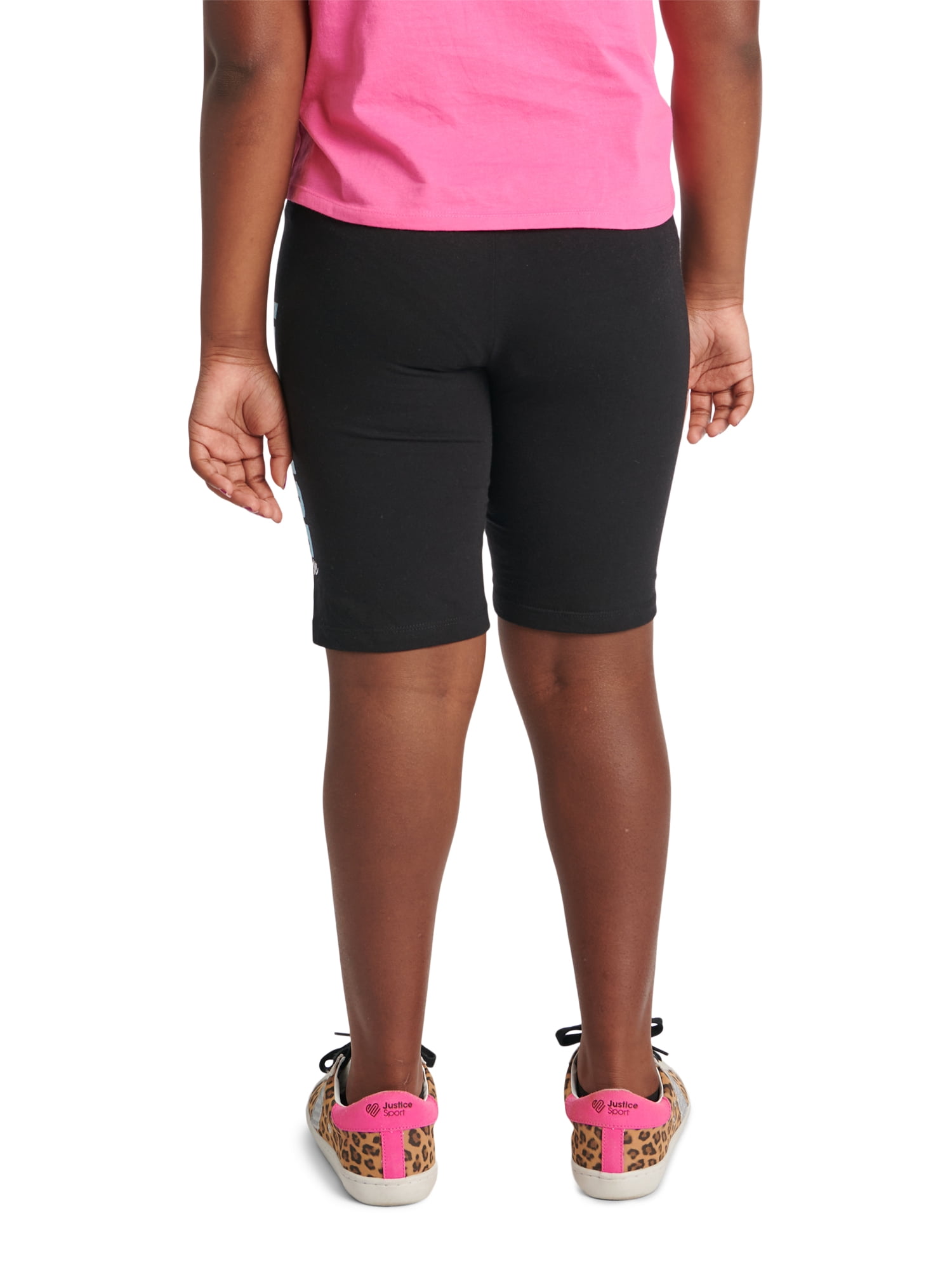 Justice Girls Graphic Bike Short, Sizes XS(5/6)-XL Plus(16/18 Plus)
