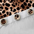 thumbnail image 4 of Castle Fairy Leopard Print Black Out Curtains,Cheetah Curtains Pack of 2 (42x63 Each), 4 of 6