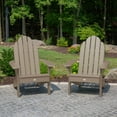 thumbnail image 2 of highwood  Essential Set of 2 Adirondack Chairs Woodland Brown, 2 of 5