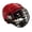 Red, variant on PowerTek v3.0 TEK Adjustable Ice Hockey Player Helmet with Cage