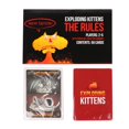 thumbnail image 2 of Tarjeta de mesa Imploding Exploding Kittens Card Family Gathering Gift (Negro) JShteea libre de BPA, 2 of 8