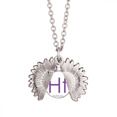 thumbnail image 1 of Chestry Elements Period Table Transition Metals Hafnium Hf Sunflower Necklace Pendant Locket Jewelry, 1 of 3