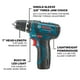 thumbnail image 3 of Kit combinado de taladro/destornillador inalámbrico y destornillador de impacto 12V BOSCH, 3 of 7